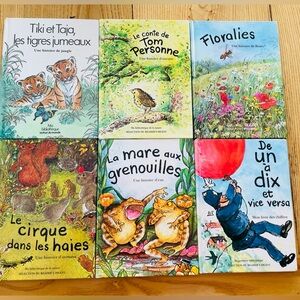 Colorful Illustrated Children's Book Set